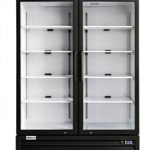 Frigos 54-inch Swing Glass Merchandiser Refrigerator FG-MR-2D-G LED-0
