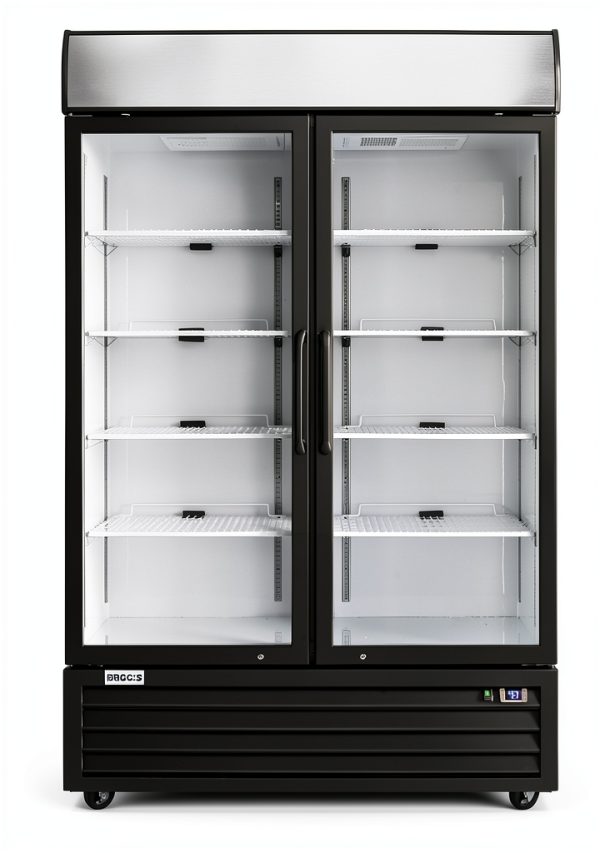 Frigos 54-inch Swing Glass Merchandiser Refrigerator FG-MR-2D-G LED-0