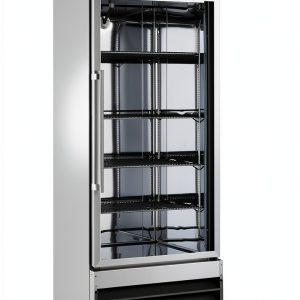 Xiltek 29" Stainless Steel and Glass Door Commercial Reach-in Freezer - 23 cu. ft-0