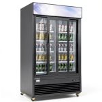 Refrigerated Merchandiser A-to-Z Supply 289-DSM-40SR Glass Doors LED-0
