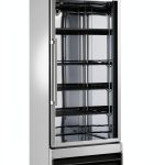 Xiltek 29" Stainless Steel Glass Door Reach-in Refrigerator 23 cu ft-0
