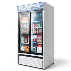 Turbo Air TGM-35R-N 2 Section Refrigerated Merchandiser-0