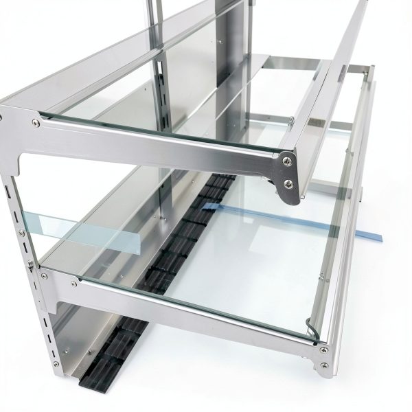 Curved Glass Refrigerated Bakery Display Case by Marchia MB36 36-inch-3